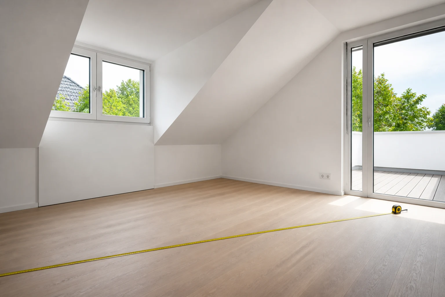 Redaktionelles Symbolbild zum Thema Wohnfläche und Grundriss prüfen